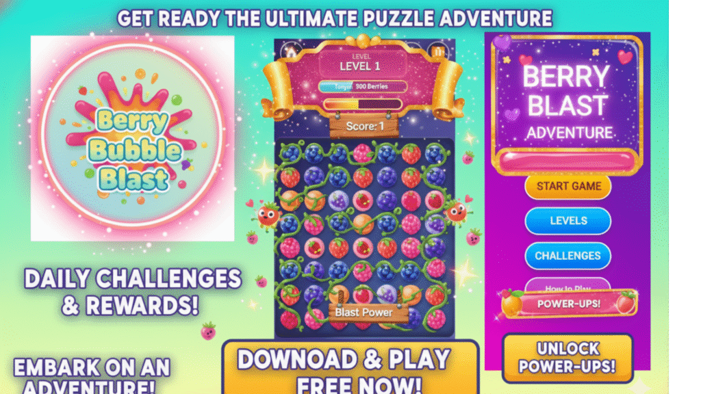 Fruit Bubble blast Game